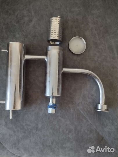 Сухопарник, 1,5 дюйма с корзинкой, дефлегматор