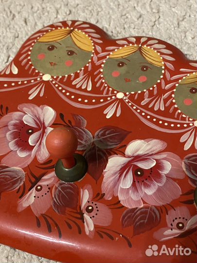 Полотенцедержатель советский мятрешка СССР