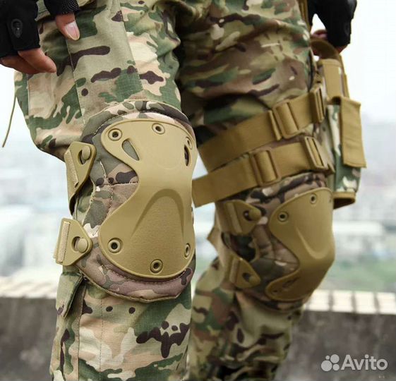 Тактические наколенники и налокотники/Комплект