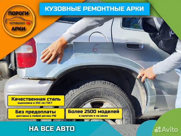 Арки штамповка для VW Sharan 1 (1995-2010)