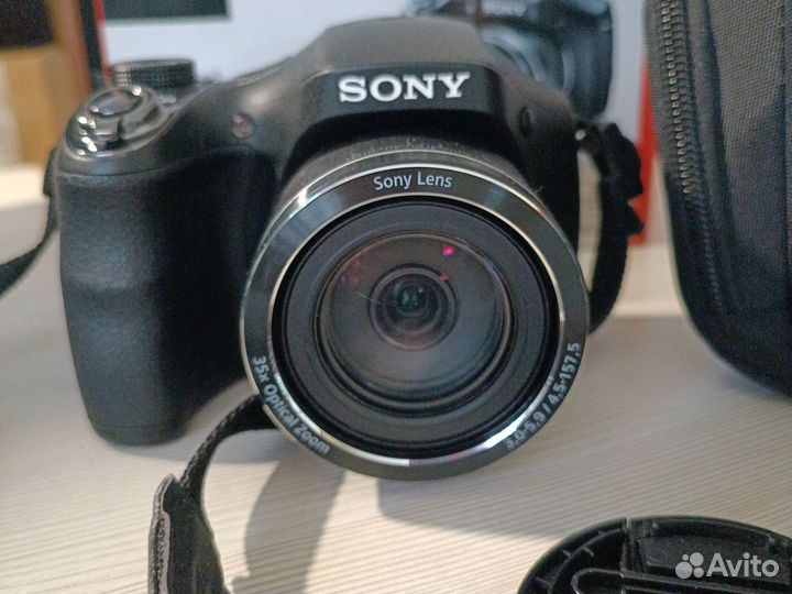 Sony фотоаппарат Cyber-shot DSC-H300, черный