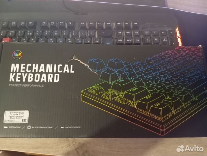 Игровая Механическая Клавиатура Booox k87