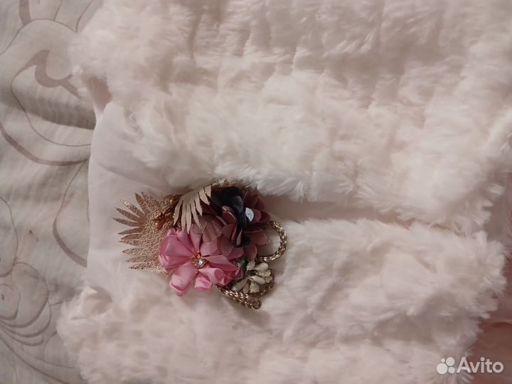 Платье в комплекте с плюшевым болеро