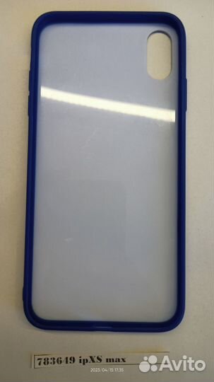 Чехол-накладка Apple iPhone XS Max 783649