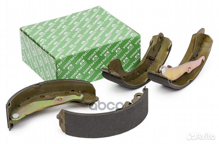 Колодки тормозные барабанные зад, прав, лев