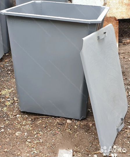 Контейнер мусорный с крышкой 0,75 м3 Арт ж12982