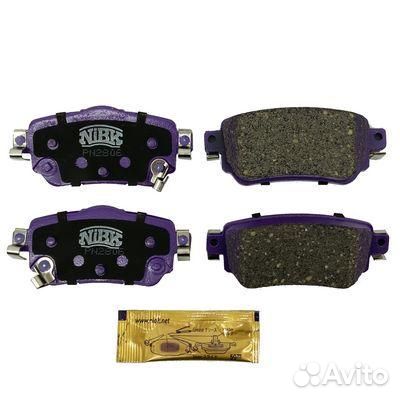 Колодки тормозные дисковые зад