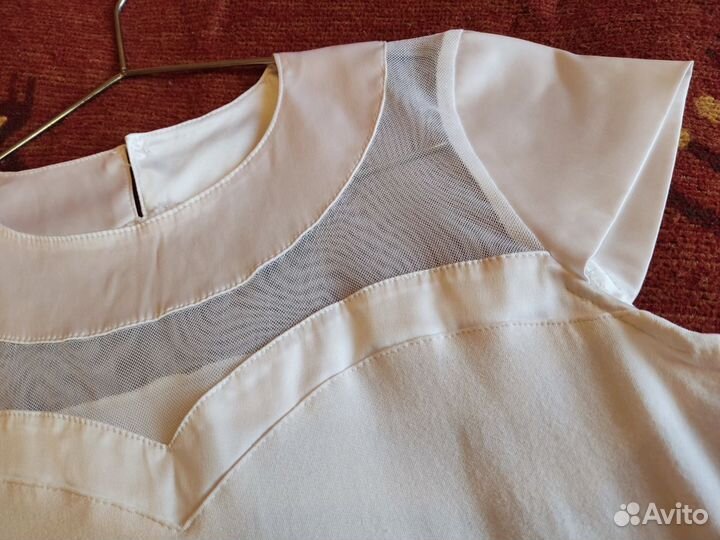 Комбидресс белый очень милый 44