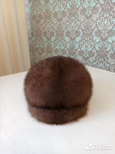 Мужская норковая кепка р. 58