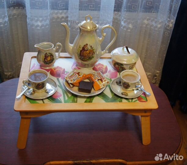 Столик поднос для завтрака
