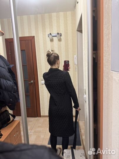 Пальто демисезонное стеганое