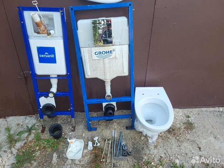 Инсталляция Grohe, cersanit