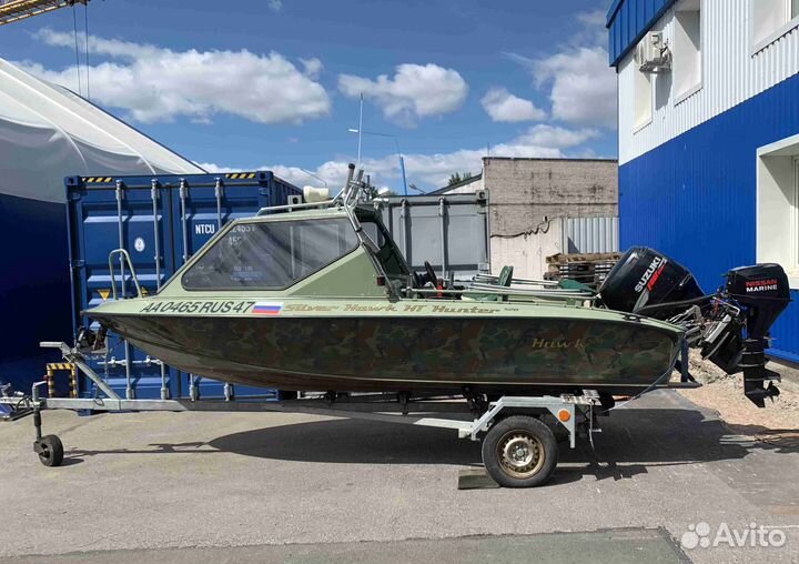 Катер алюминиевый Silver Hawk DC-520