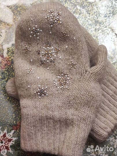 Шапка totti и варежки комплект