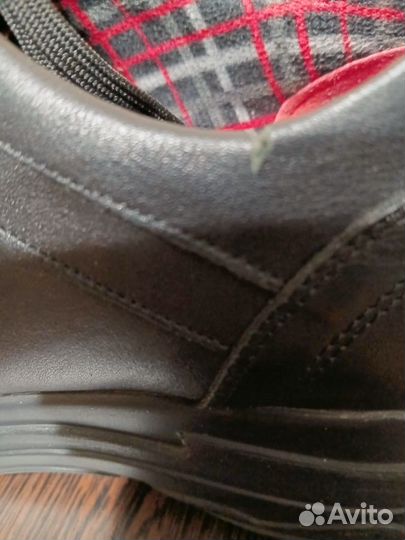 Ботинки натуральная кожа р.40