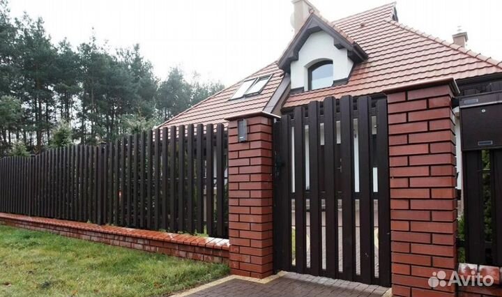 Забор металлический качественно качественно