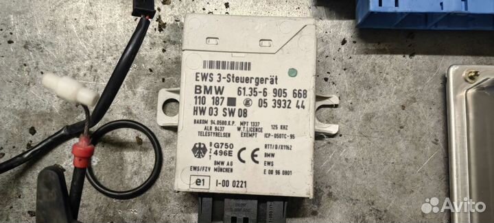 Комплект мозгов и замков для BMW e39 530i