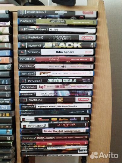 Диски игры для ps2