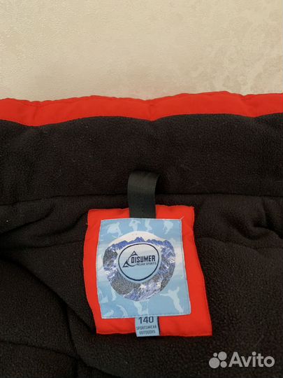 Зимний костюм для мальчика 140
