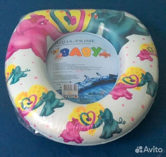 Детский адаптер туалетный мягкий 