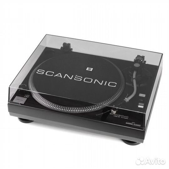 Виниловый проигрыватель Scansonic USB100 Black