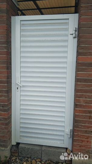 Калитка Алютекс, аллюминиевая