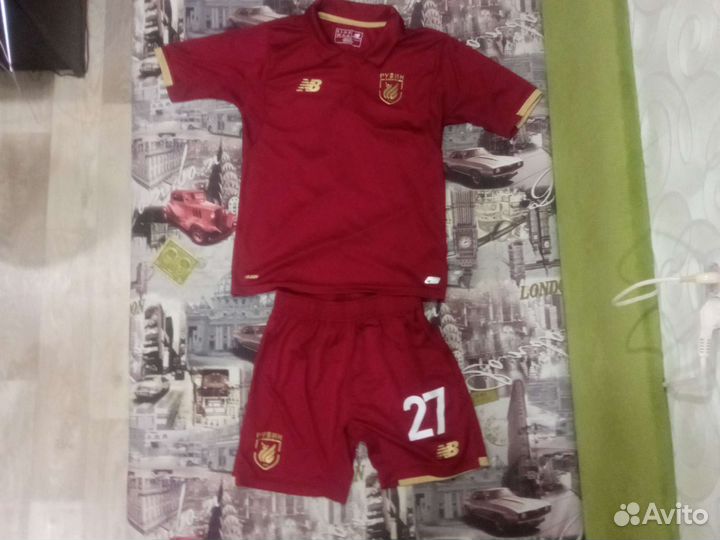 Футбольная форма Рубина