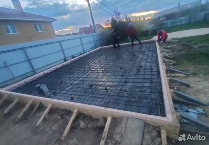 Фундамент/Бетонные работы/Отмостка