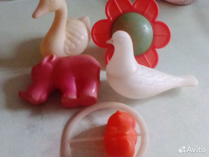 Пластмассовые игрушки СССР