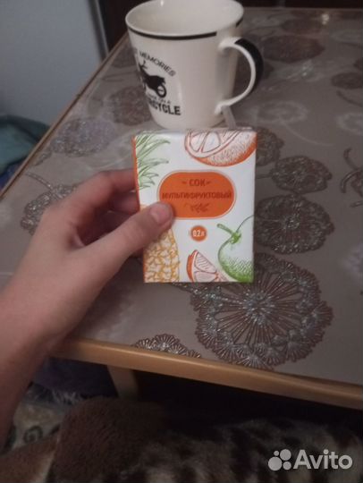 Пустая банка сока