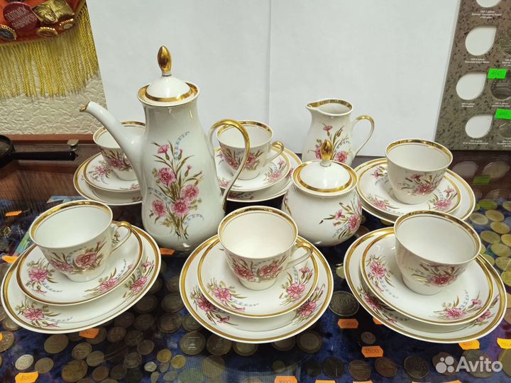 Сервиз кофейный Васильки