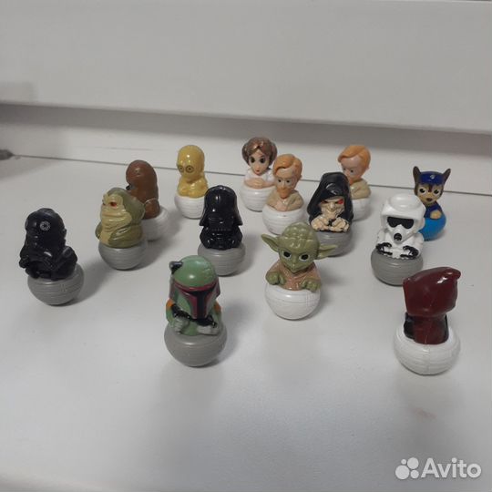 Киндер Марвел Звездные войны