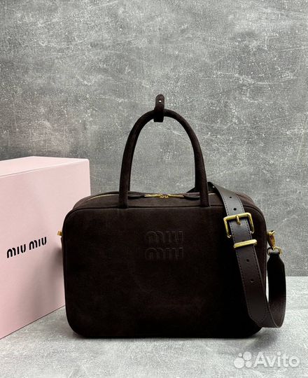 Сумка женская натуральная замша MIU MIU