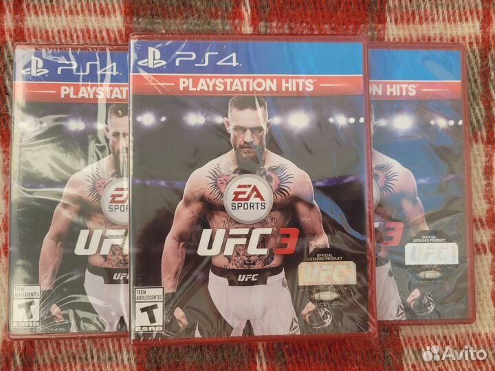 UFC 3 новый диск на PS4