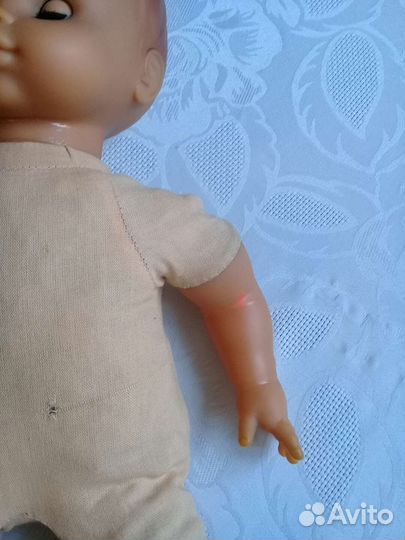 Пупс гдр. Кукла текстильная