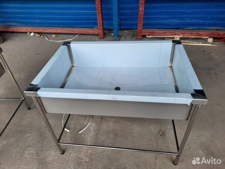 Ванна моечная из нержавейки