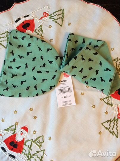 Шапочка для мальчика fox&bunny (6-9 м.)