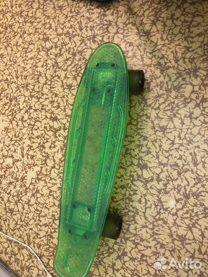 Пенни борд светящийся