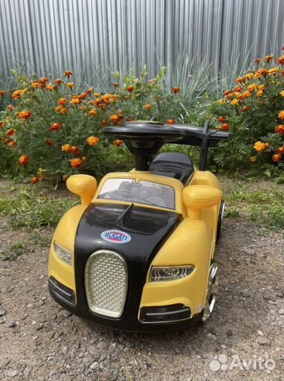 Электромобиль Bugati детский на аккумуляторе