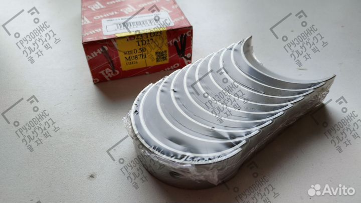 Вкладыш коренной, taiho (Япония) M087-0.50