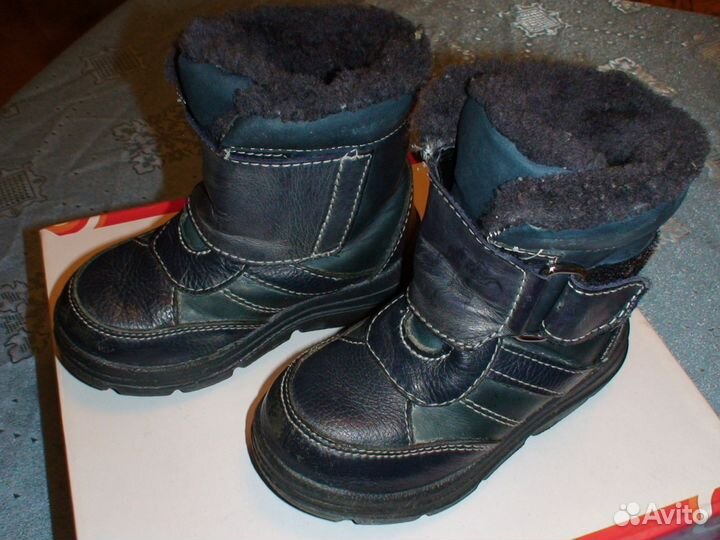 Сапоги на мальчика 2 года (Котофей, зима)