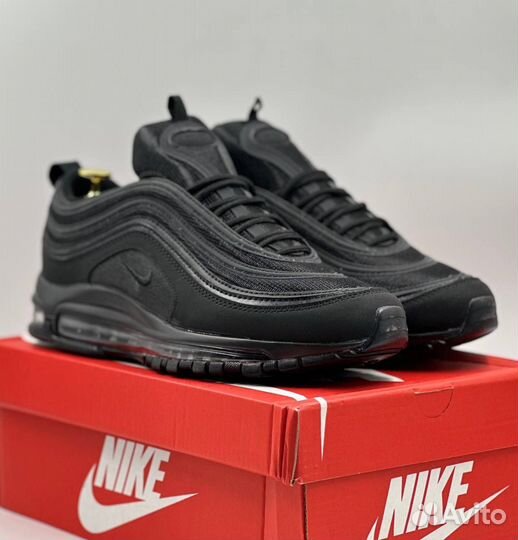 Кроссовки Nike air max 97 triple black