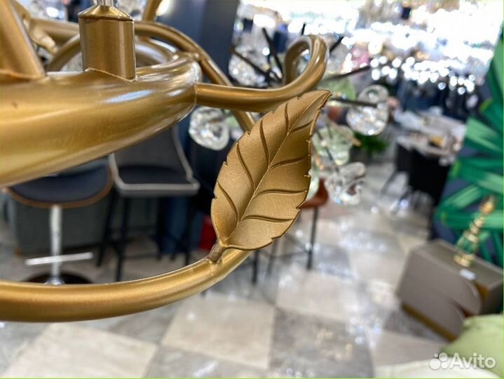 Люстра Хрустальный лепесток