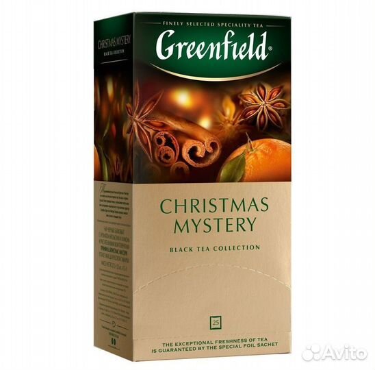 Опт - Чай Greenfield Christmas Mystery Чёрный 25