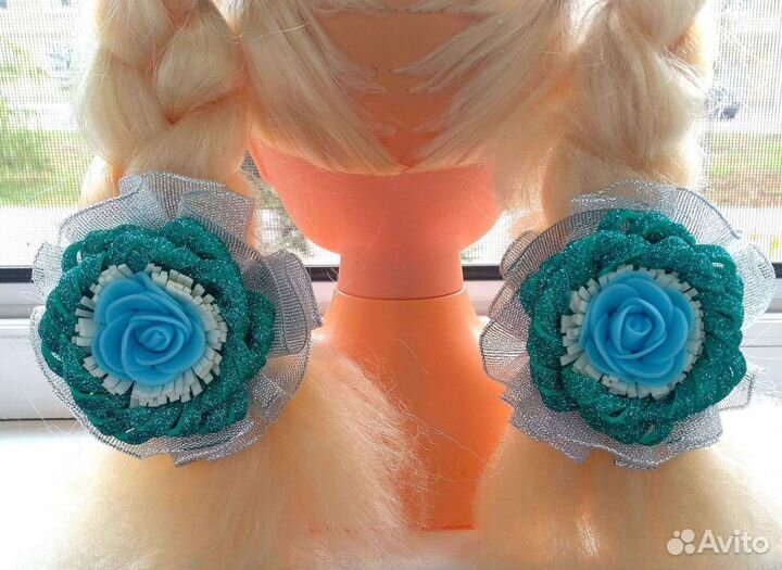 Новогодние бантики и ободки