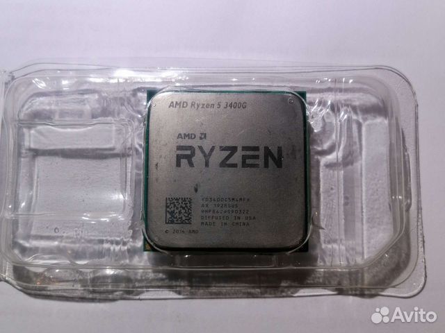 Процессор Ryzen 5 3400G am4