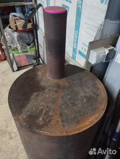 Печь металлическая