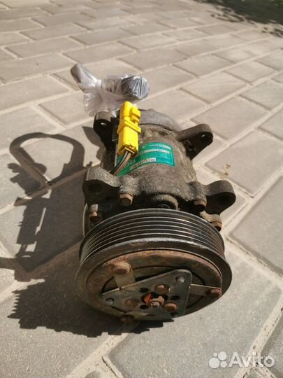 Компрессор кондиционера peugeot 206