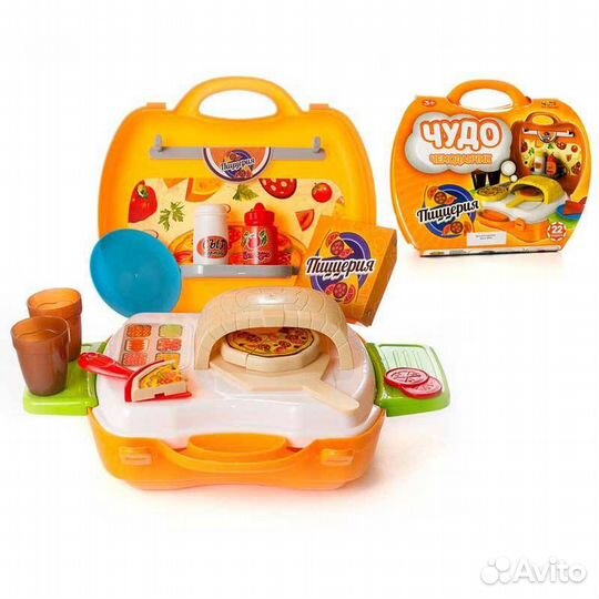 Чудо-чемоданчик Пиццерия 22пр. рт-00460