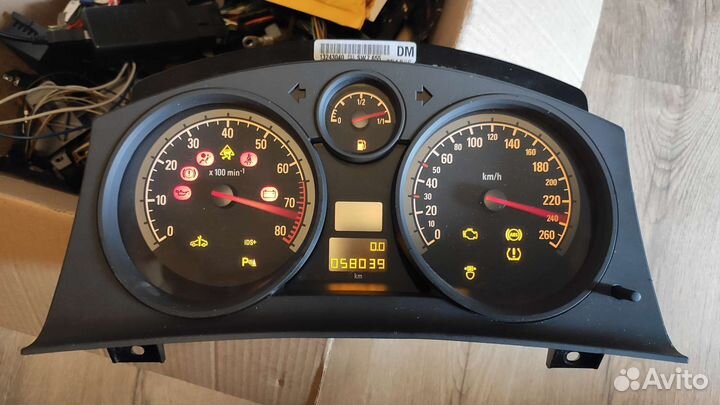 Приборная панель full function OPC astra H AT/MT